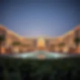 Stunning architectural design of Rixos Dubai Island