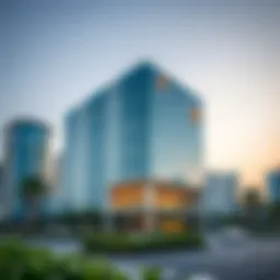 Shell Dubai Office exterior showcasing modern architecture