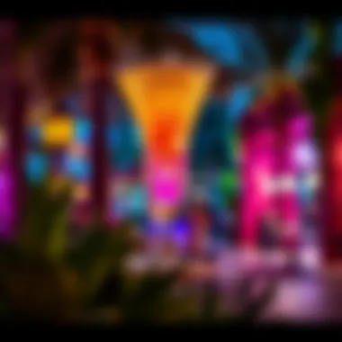 Nightlife Vibrance in Soho Garden Vibrant night scene showcasing the ambiance of Soho Garden