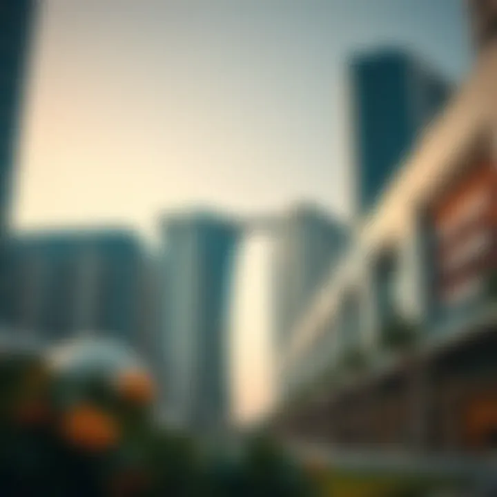 Stunning architectural view of The Boulevard showcasing modern designs