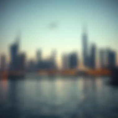 Dubai Skyline Dubai skyline reflecting real estate growth
