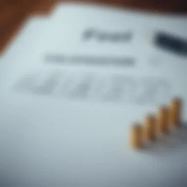 Visual representation of fee calculation
