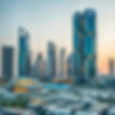 Modern Architecture in Dubai's Real Estate Landscape Skyline of Dubai showcasing modern architecture in real estate