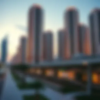 Urban Development Around Dubai's Metro Stations Urban development projects near metro stations