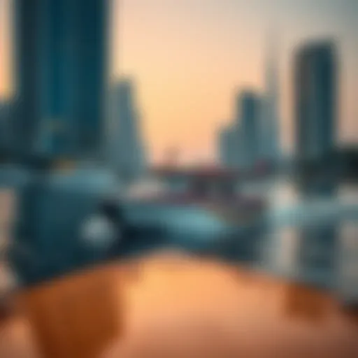 RTA boat navigating through Dubai's waterways