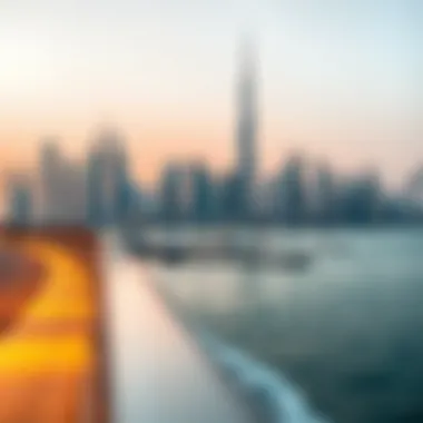 Dubai Skyline: A Gateway for Travelers A scenic view of Dubai skyline
